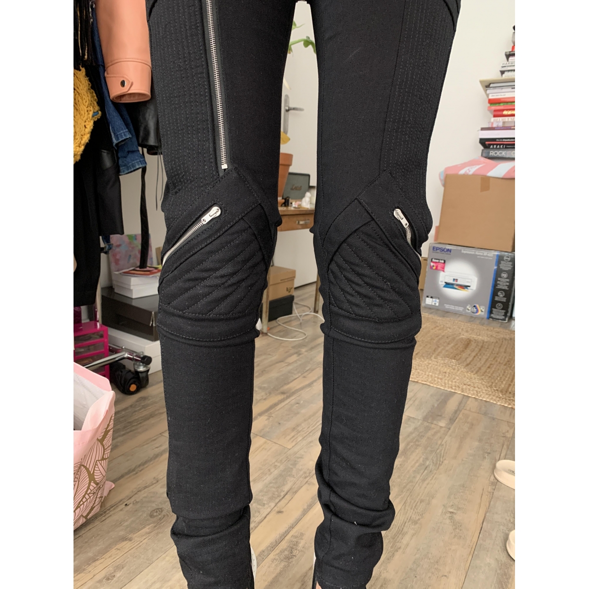 Slim pants Alyx Black size 36 FR in Denim - Jeans - 10284734
