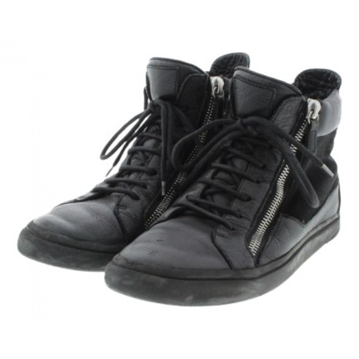 Very popular online shop Leather trainers