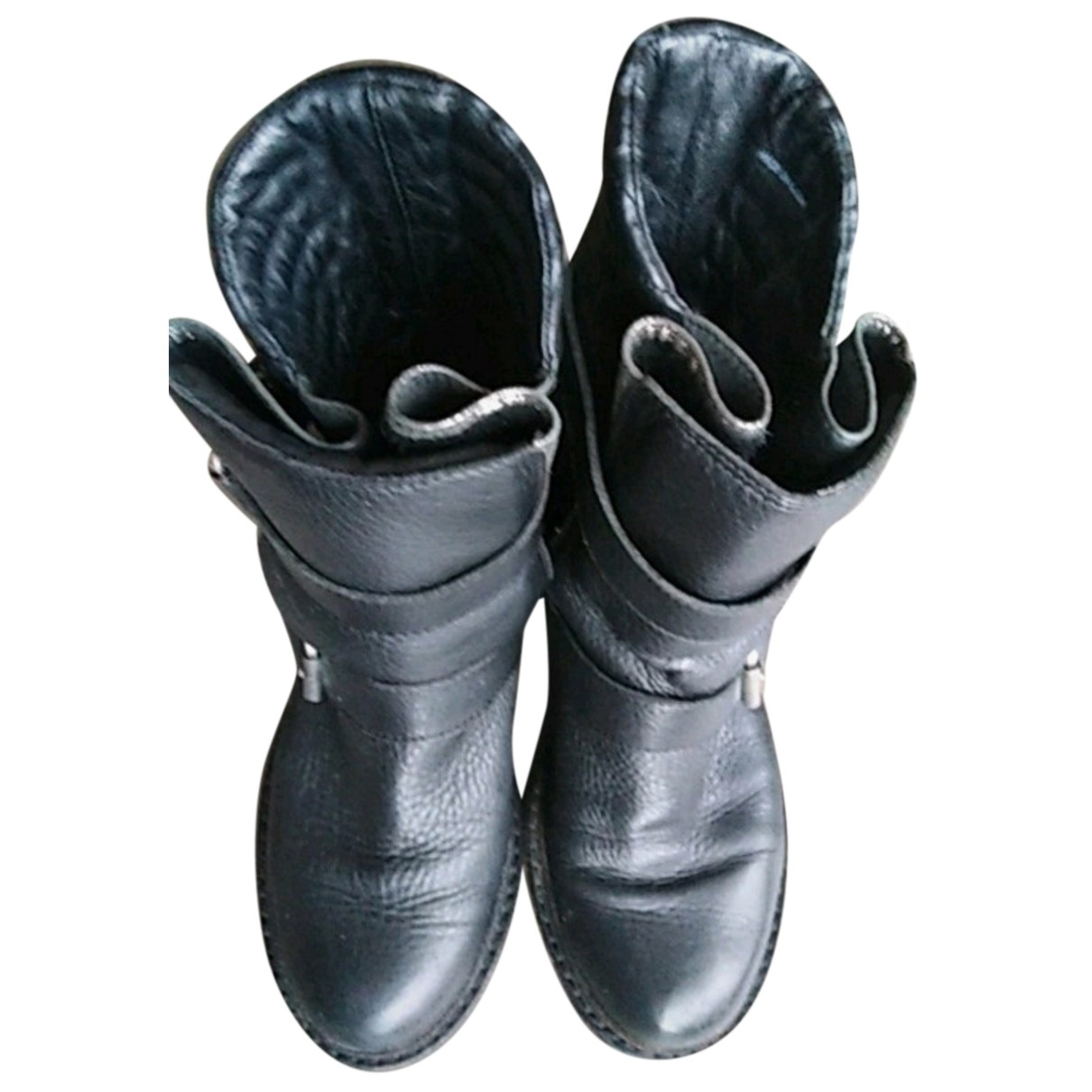 Leather biker boots Zadig \u0026 Voltaire 