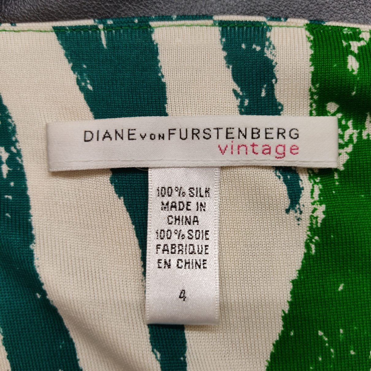 Silk dress Diane Von Furstenberg Multicolour size 4 UK in ...