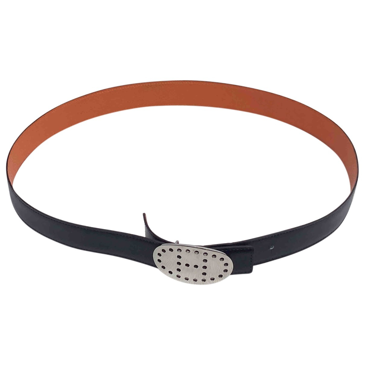 image of Hermès Boucle seule / Belt buckle leather belt