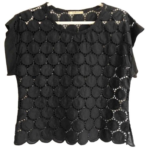 Pre-owned Beatrice Blouse In Black