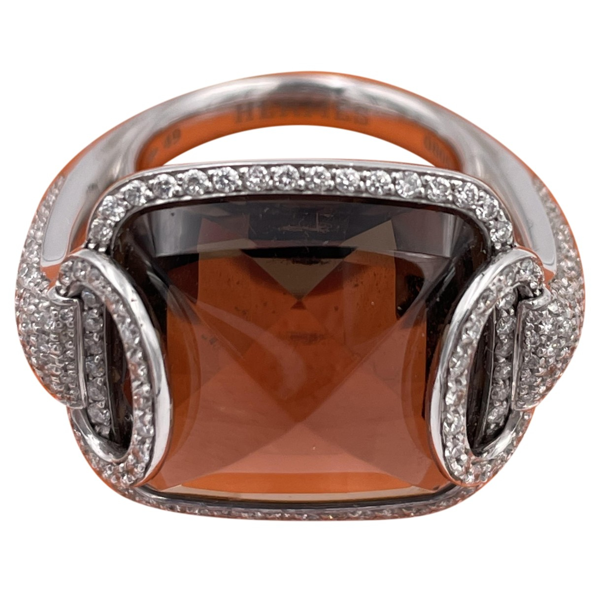 image of Hermès White gold ring