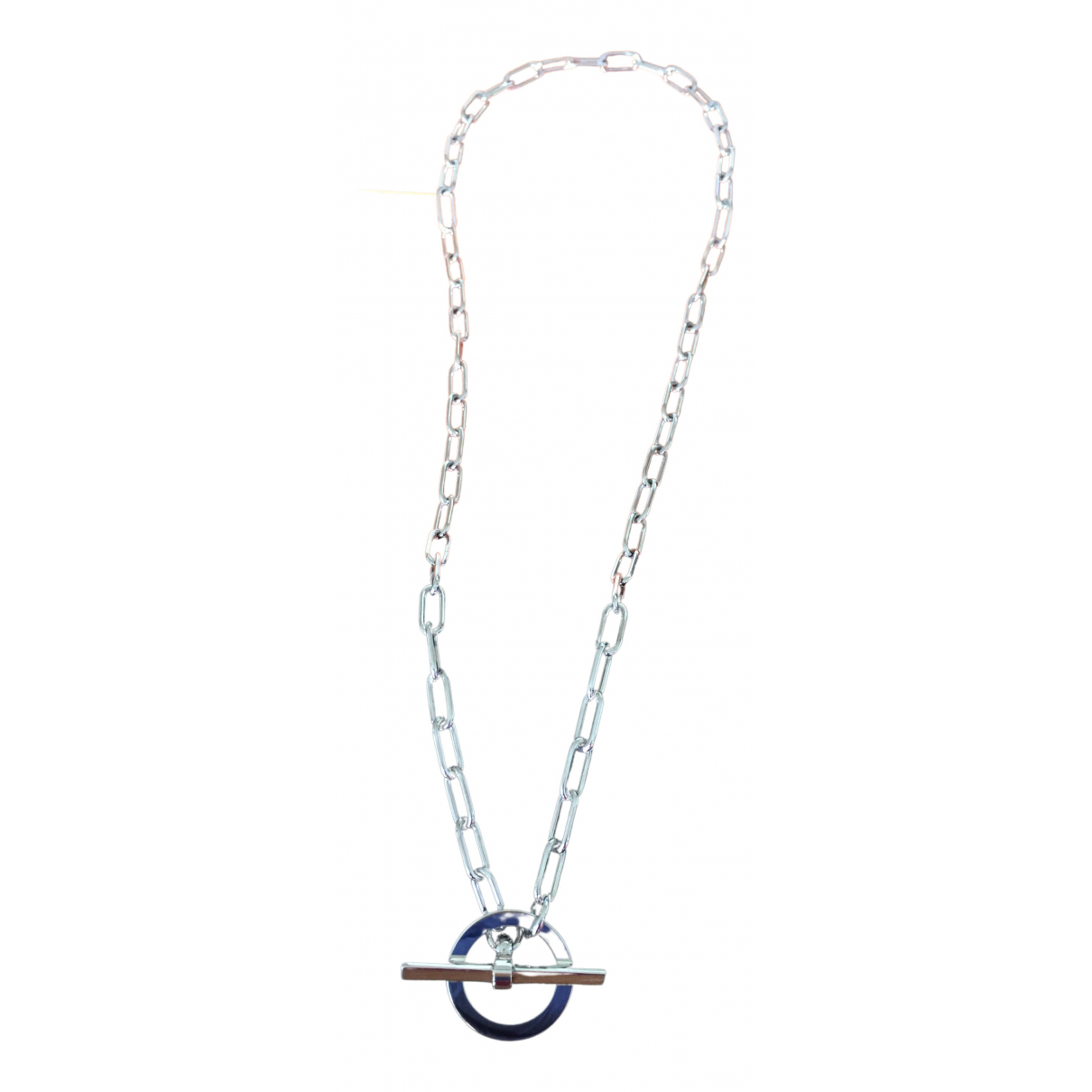 image of Hermès Finesse silver necklace