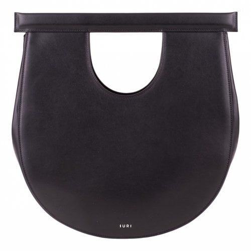 Pre-owned Iuri Leather Bag In Black