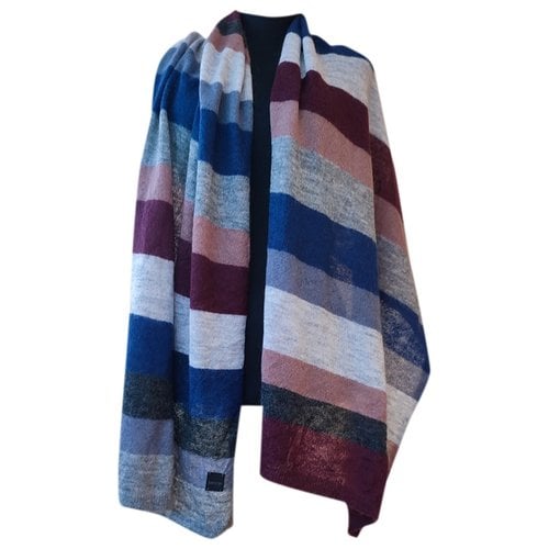 Pre-owned Marc O'polo Wool Stole In Multicolour