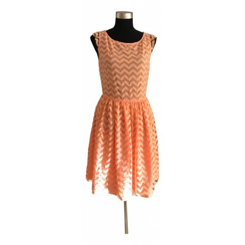 Pre-owned Max & Co Mini Dress In Orange