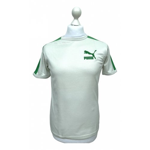 Pre-owned Puma T-shirt In White