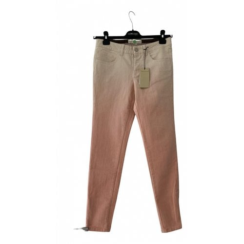 Pre-owned Stella Mccartney Slim Jeans In Pink