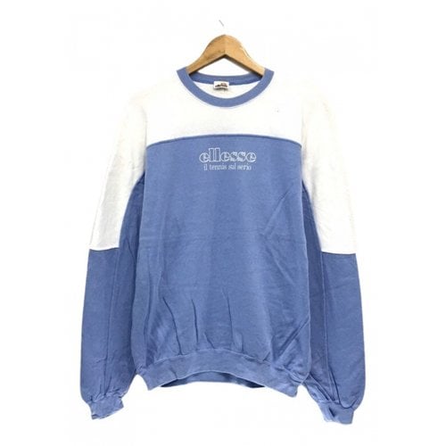 Pre-owned Ellesse Sweatshirt In Blue