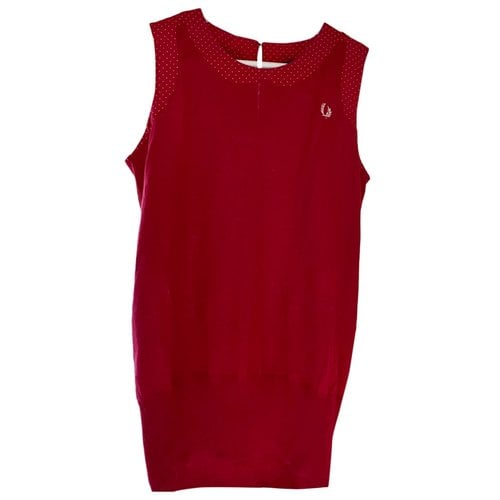 Pre-owned Fred Perry Top In Pink