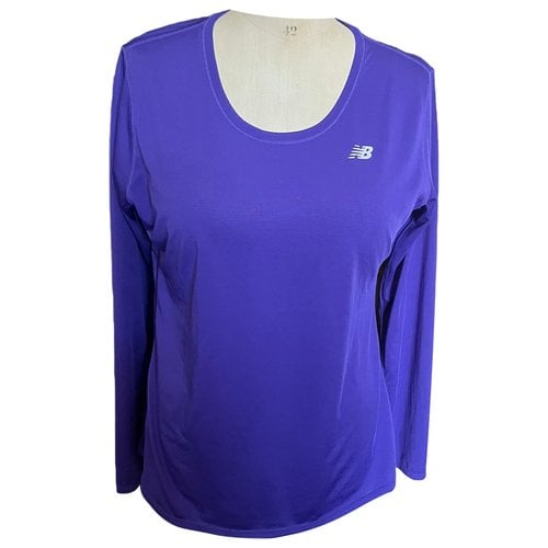 Pre-owned New Balance Top In Purple
