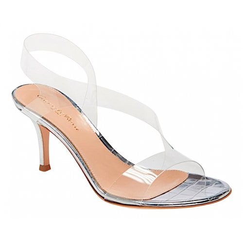 Pre-owned Gianvito Rossi Sandals In Grey