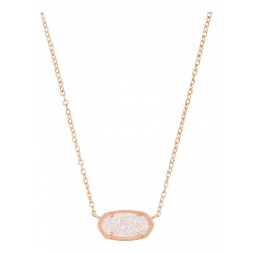 Pre-owned Kendra Scott Pink Gold Necklace