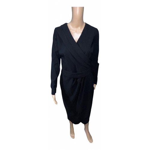 Pre-owned Chiara Boni Maxi Dress In Black