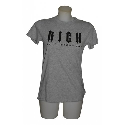 Pre-owned John Richmond T-shirt In Grey