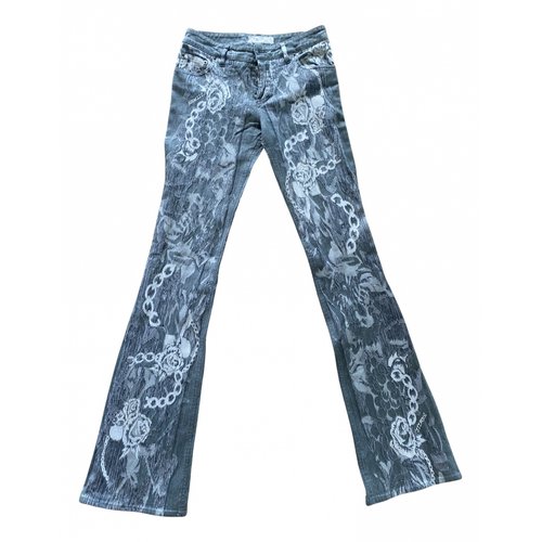 Pre-owned Jitrois Slim Jeans In Grey