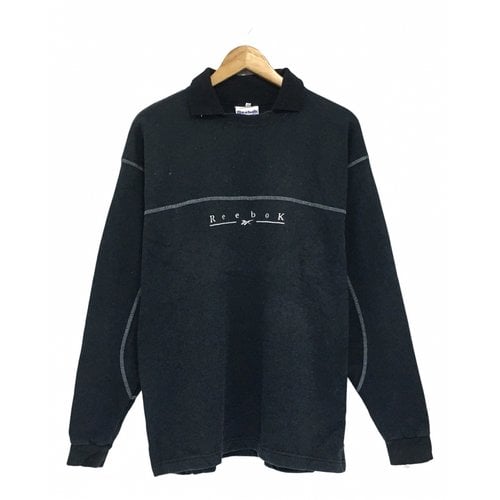 Pre-owned Reebok Sweatshirt In Black