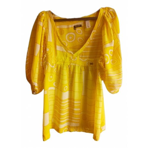 Pre-owned Miss Sixty Blouse In Yellow