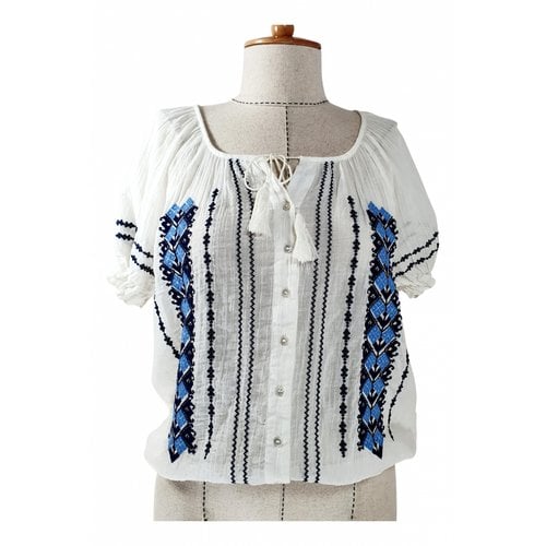 Pre-owned Joie Blouse In White