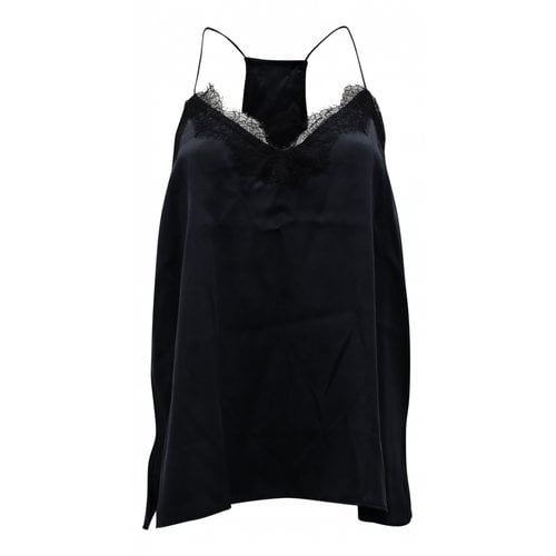 Pre-owned Cami Nyc Silk Camisole In Black