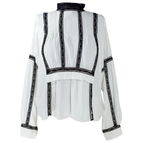 Pre-owned Sister Jane Blouse In White