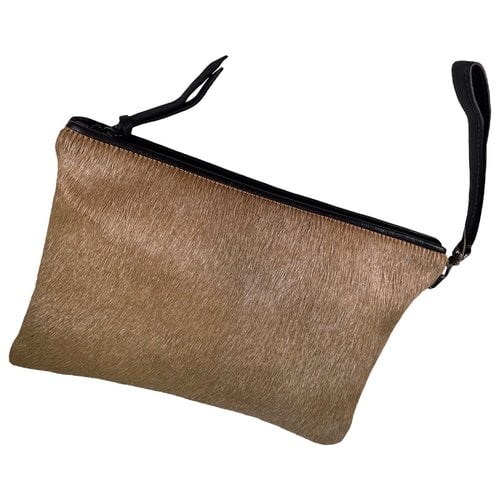 Pre-owned Eleventy Leather Bag In Camel