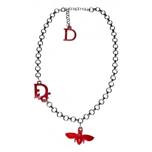 Pre-owned Dior Silver Necklace