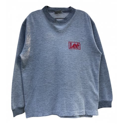 Pre-owned Lee T-shirt In Grey