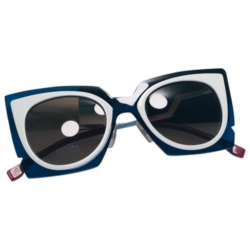 Pre-owned Fendi Sunglasses In Multicolour