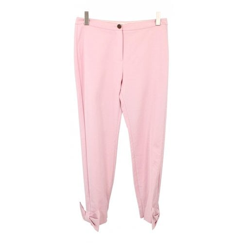 Pre-owned Ted Baker Trousers In Pink