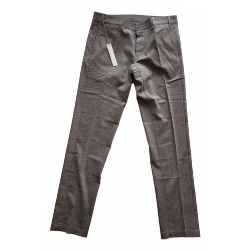 Pre-owned Mauro Grifoni Trousers In Grey
