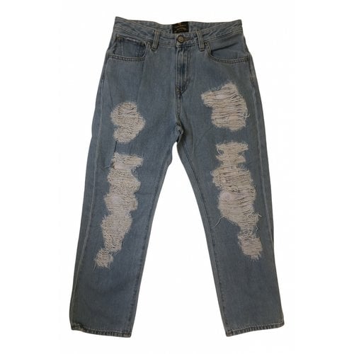 Pre-owned Vivienne Westwood Anglomania Boyfriend Jeans In Blue