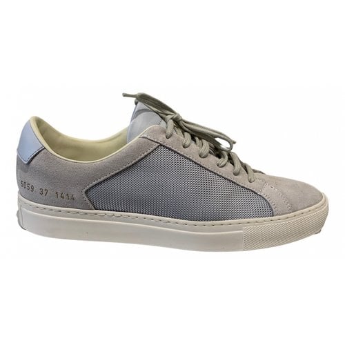 Pre-owned Common Projects Trainers In Grey