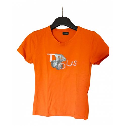 Pre-owned Tous T-shirt In Orange