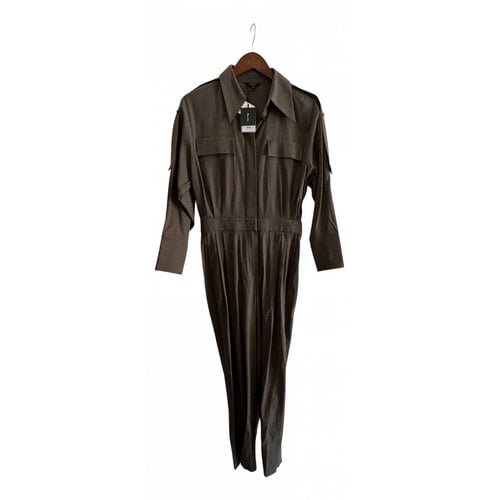 Pre-owned Massimo Dutti Jumpsuit In Green
