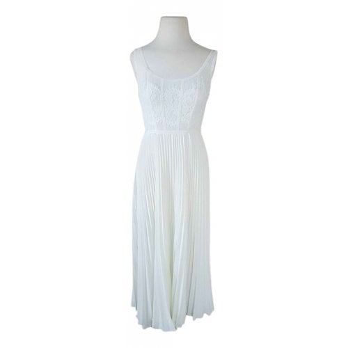 Pre-owned Elle Zeitoune Maxi Dress In White
