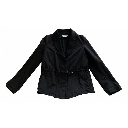 Pre-owned Mm6 Maison Margiela Wool Jacket In Anthracite