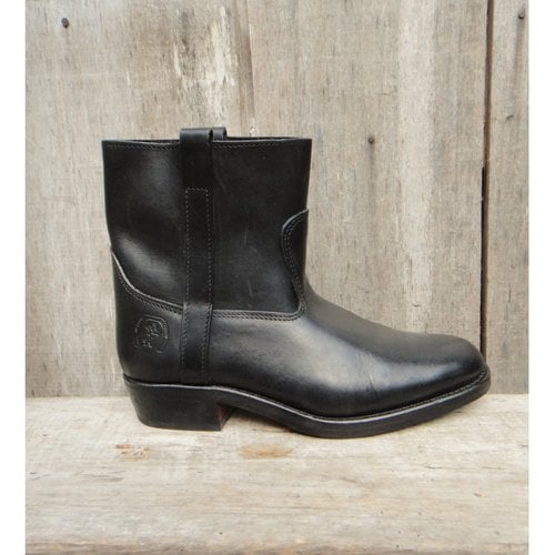 Pre-owned La Botte Gardiane Leather Ankle Boots In Black