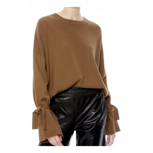 Pre-owned Alice And Olivia Jumper In Brown