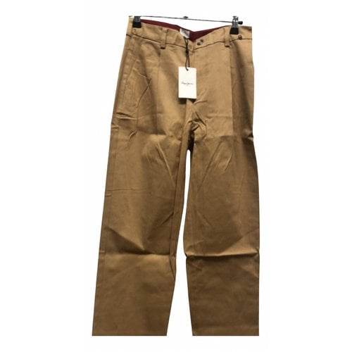 Pre-owned Pepe Jeans Trousers In Brown