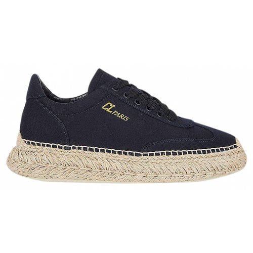 Pre-owned Christian Louboutin Espadrilles In Blue