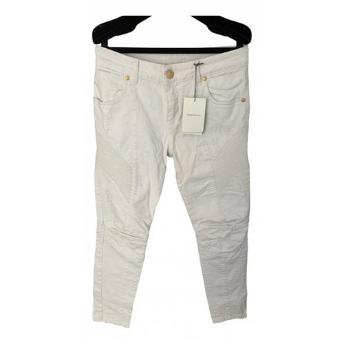 Pre-owned Pierre Balmain Jeans In White