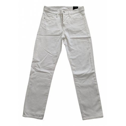 Pre-owned Vince Short Jeans In White