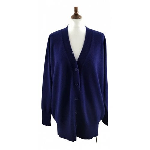Pre-owned Marc Cain Cashmere Cardigan In Purple