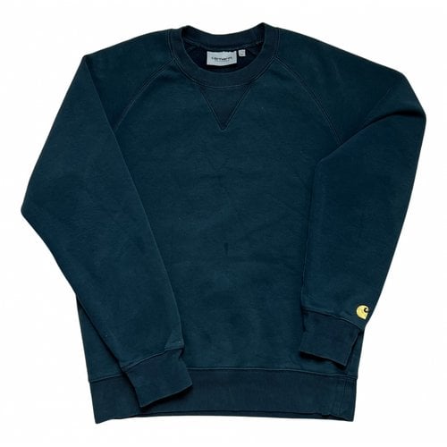 Pre-owned Carhartt Sweatshirt In Blue