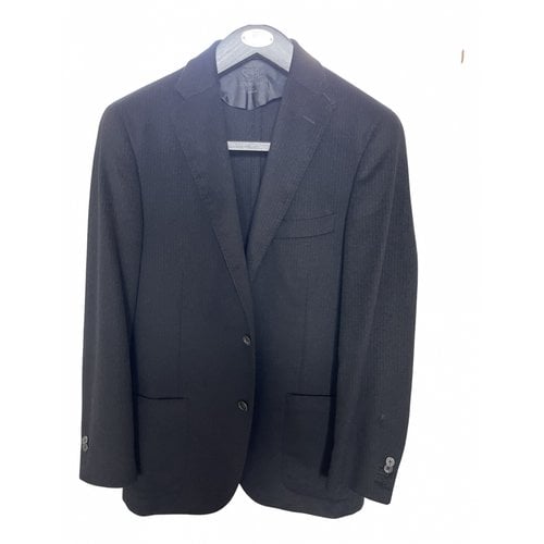 Pre-owned Corneliani Cashmere Vest In Black