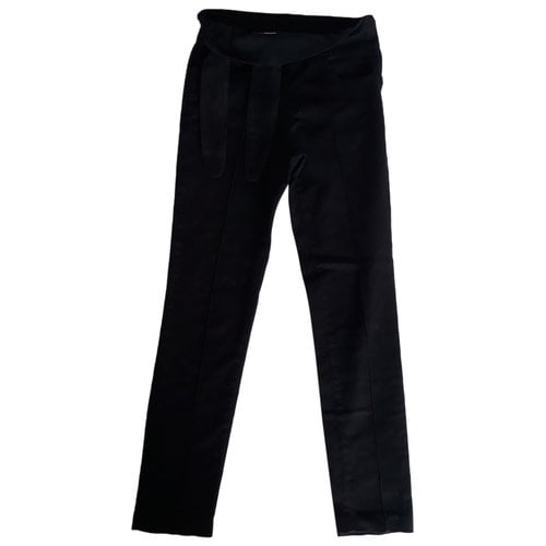 Pre-owned 8pm Straight Jeans In Black