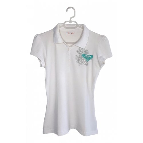 Pre-owned Roxy T-shirt In White