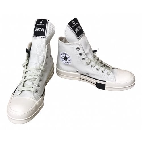 Pre-owned Converse High Trainers In White